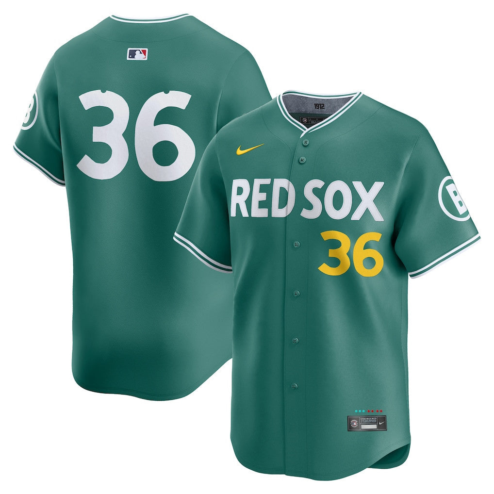 Triston Casas 36 Boston Red Sox 2025 City Connect Limited Men Jersey - Green