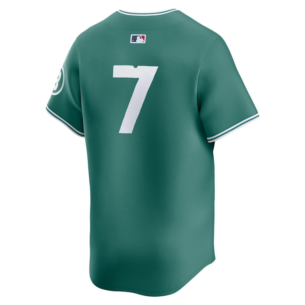 Masataka Yoshida 7 Boston Red Sox 2025 City Connect Limited Men Jersey - Green