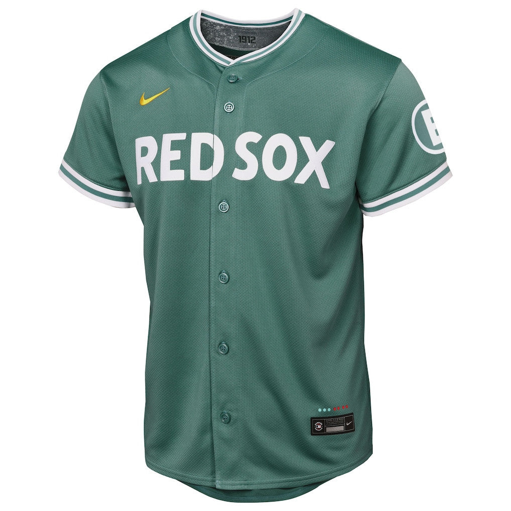Boston Red Sox 2025 City Connect Limited YOUTH Jersey - Green