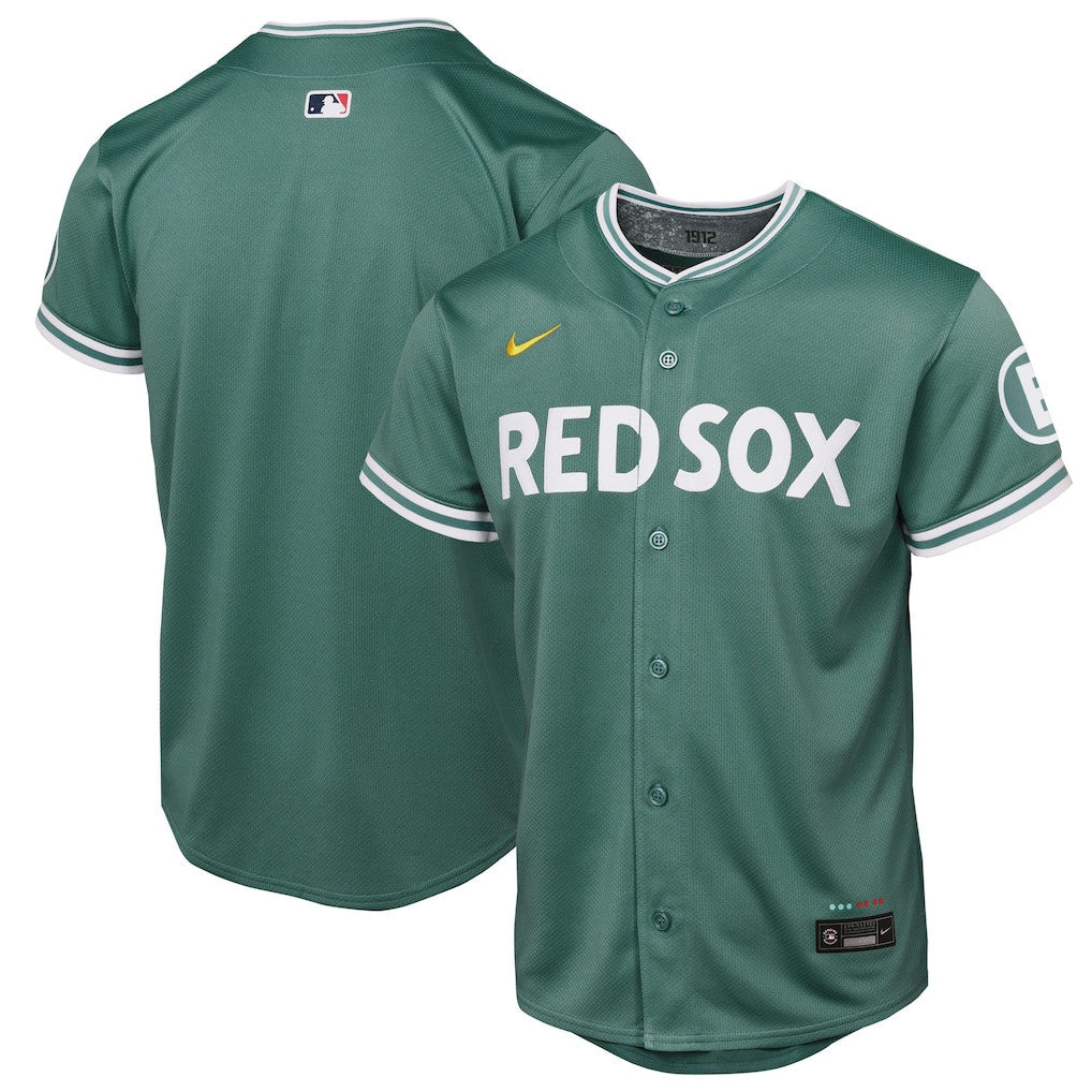 Boston Red Sox 2025 City Connect Limited YOUTH Jersey - Green