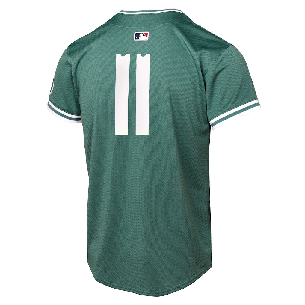 Rafael Devers 11 Boston Red Sox 2025 City Connect Limited YOUTH Jersey - Green