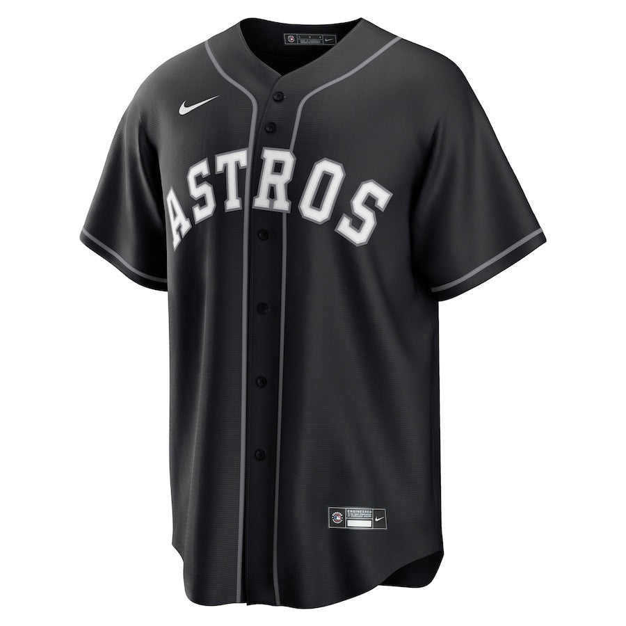 Jeremy Peña 3 Houston Astros Lights Out Men Jersey - Black