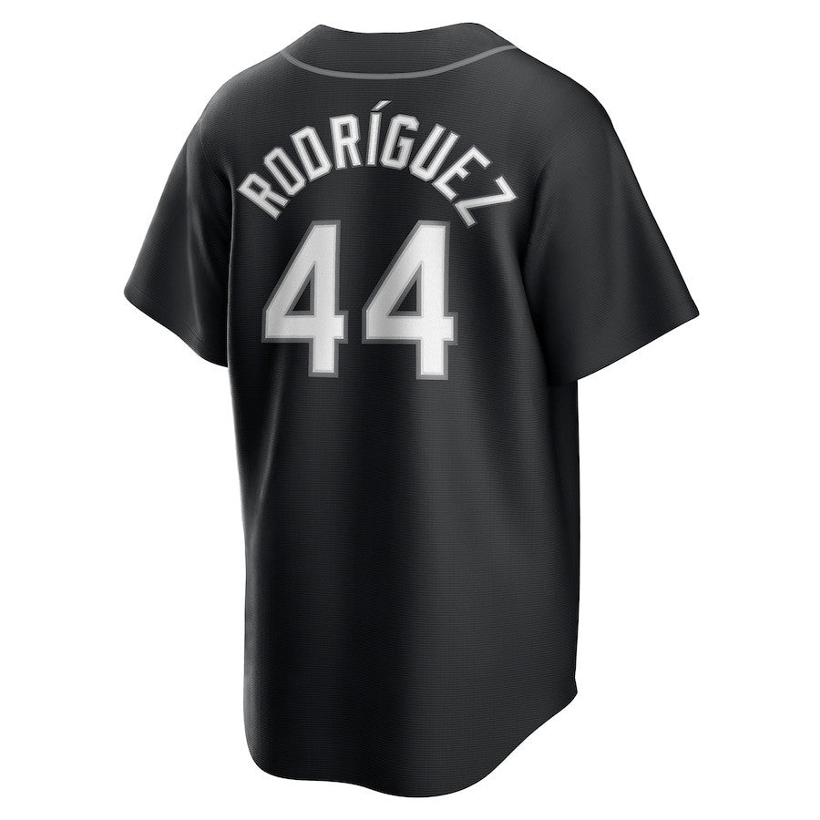 Julio Rodríguez 44 Seattle Mariners Lights Out Men Jersey - Black