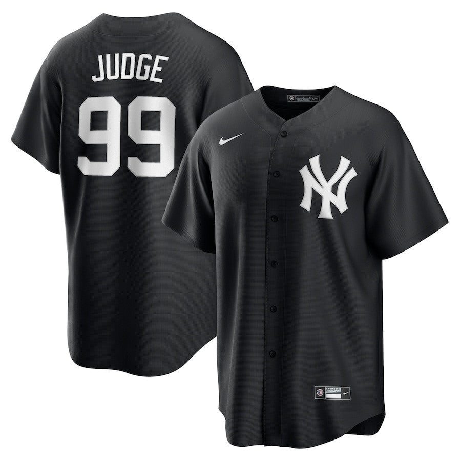 Aaron Judge 99 New York Yankees Lights Out Men Jersey - Black