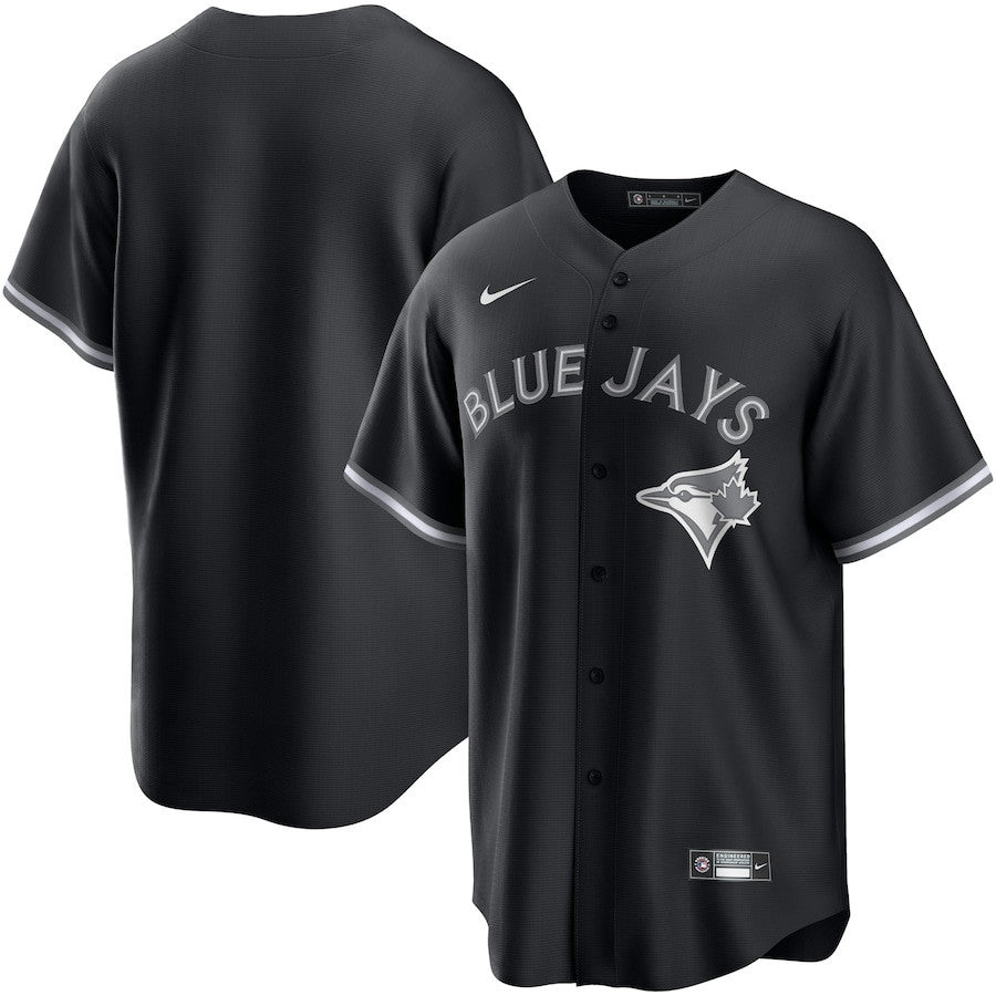 Toronto Blue Jays Lights Out Men Jersey - Black