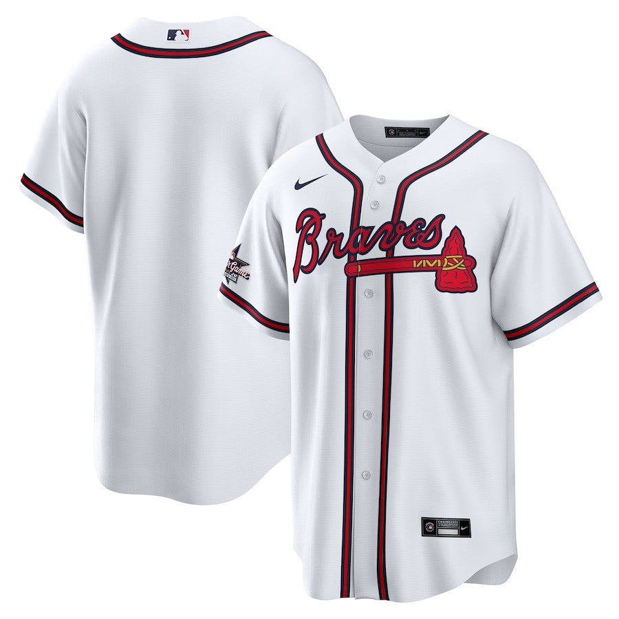 Atlanta Braves 2025 MLB All-Star Game Home Men Jersey - White