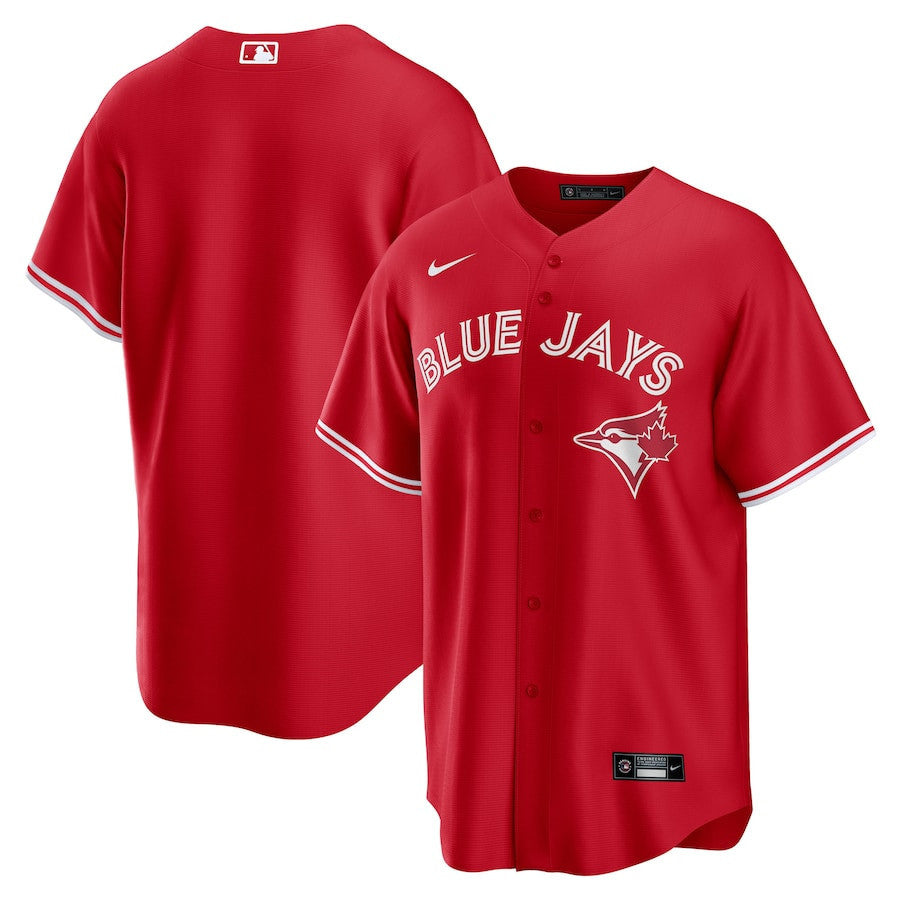 Toronto Blue Jays Canada Day Men Jersey - Red