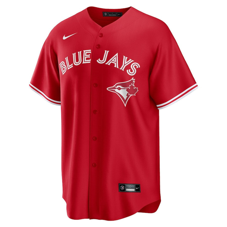 Toronto Blue Jays Canada Day Men Jersey - Red