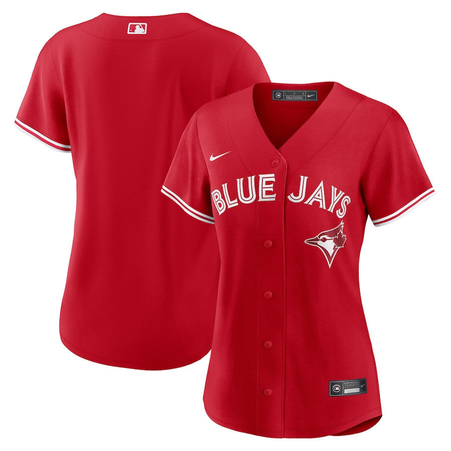 Toronto Blue Jays Women's Canada Day Jersey - Red