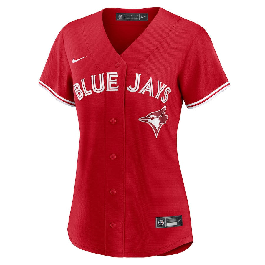 Toronto Blue Jays Women's Canada Day Jersey - Red