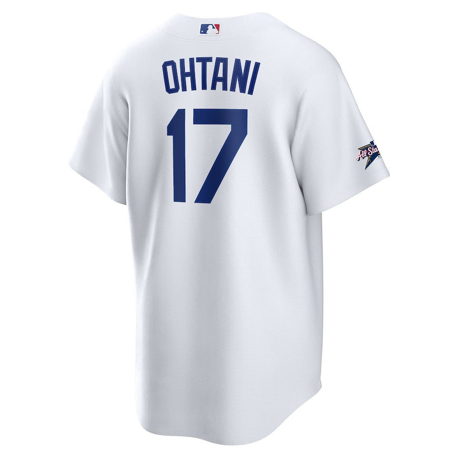 Shohei Ohtani 17 Los Angeles Dodgers 2025 MLB All-Star Game Home Men Jersey - White