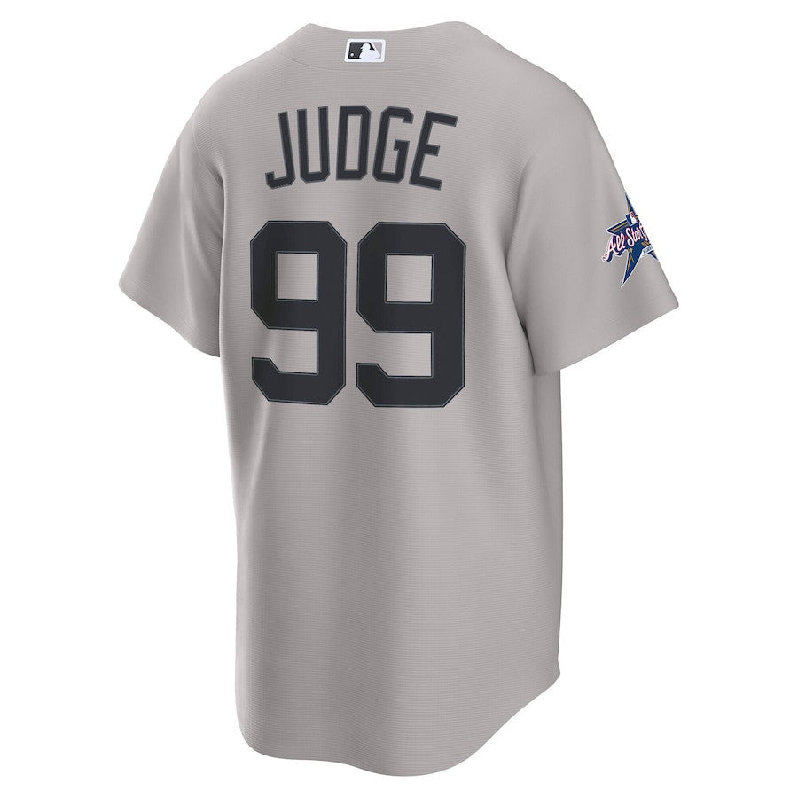 Aaron Judge 99 New York Yankees 2025 MLB All-Star Game Road Limited Men Jersey - Gray