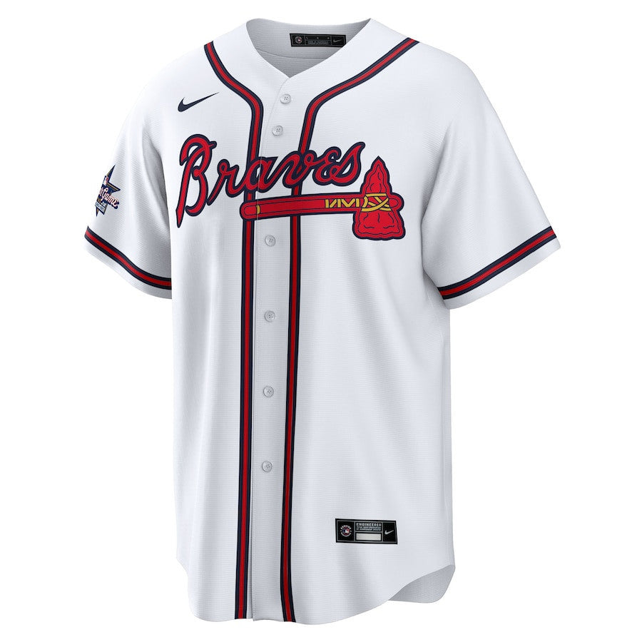 Ronald Acuña Jr. 13 Atlanta Braves 2025 MLB All-Star Game Home Men Jersey - White