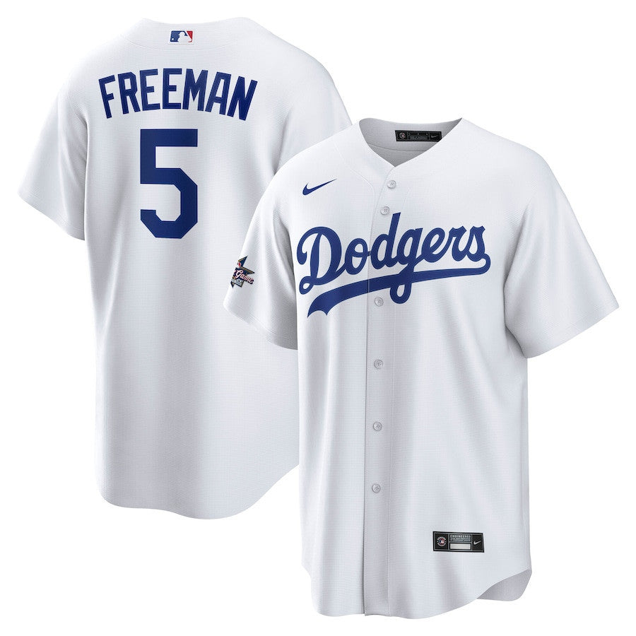 Freddie Freeman 5 Los Angeles Dodgers 2025 MLB All-Star Game Home Men Jersey - White