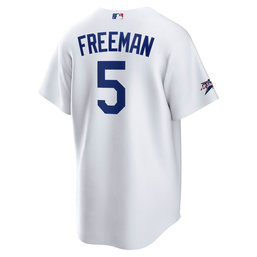 Freddie Freeman 5 Los Angeles Dodgers 2025 MLB All-Star Game Home Men Jersey - White