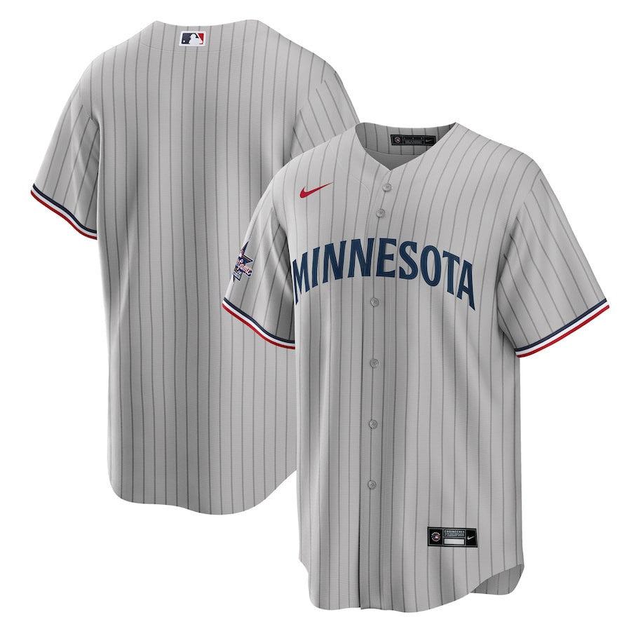 Minnesota Twins 2025 MLB All-Star Game Away Men Jersey - Gray