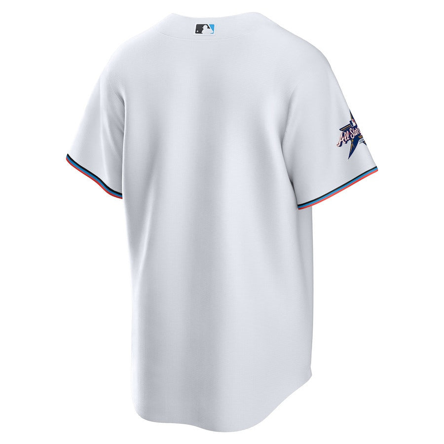 Miami Marlins 2025 MLB All-Star Game Home Men Jersey - White