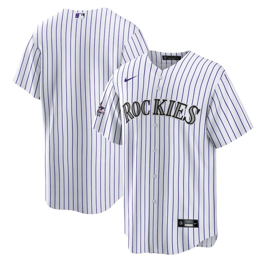 Colorado Rockies 2025 MLB All-Star Game Home Men Jersey - White