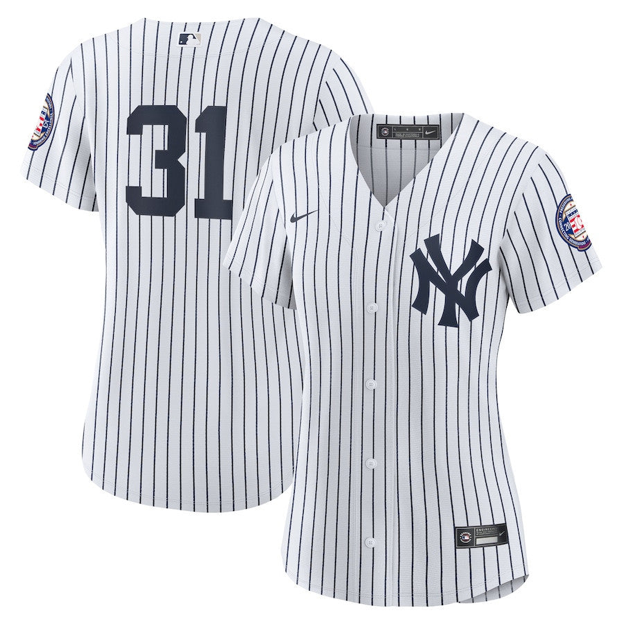 Ichiro Suzuki 31 New York Yankees Women's 2025 Baseball Hall of Fame Jersey - White