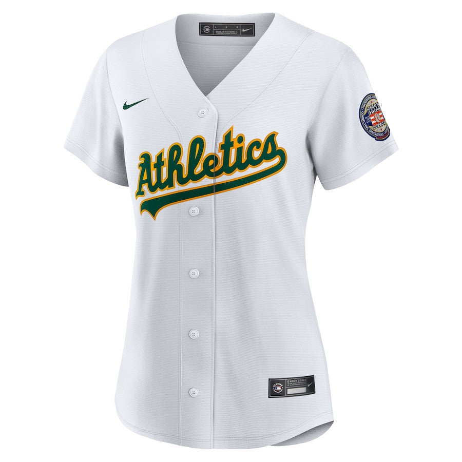 Dave Parker 39 Athletics Women's 2025 Baseball Hall of Fame Jersey - White