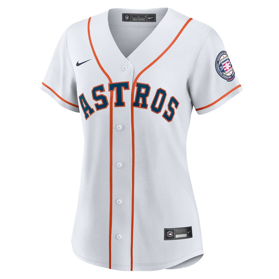 Billy Wagner 13 Houston Astros Women's 2025 Baseball Hall of Fame Jersey - White