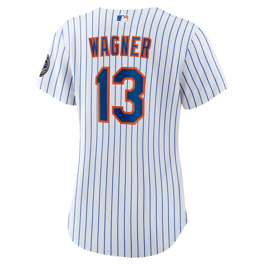 Billy Wagner 13 New York Mets Women's 2025 Baseball Hall of Fame Jersey - White