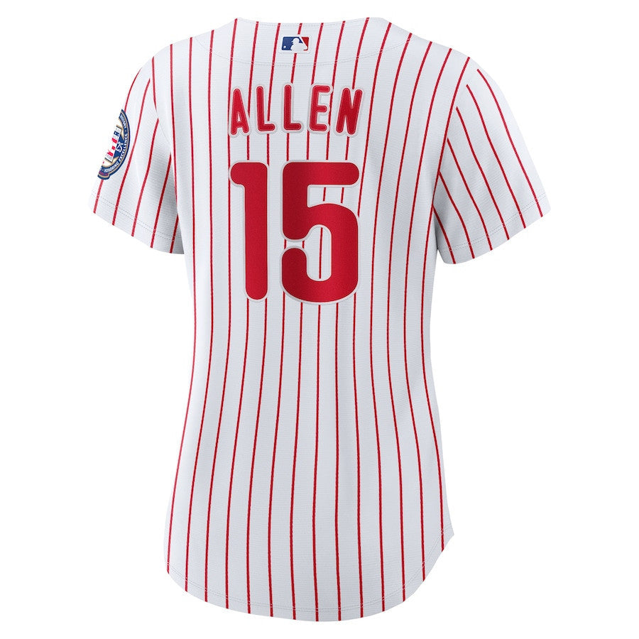 Dick Allen 15 Philadelphia Phillies Women's 2025 Baseball Hall of Fame Jersey - White