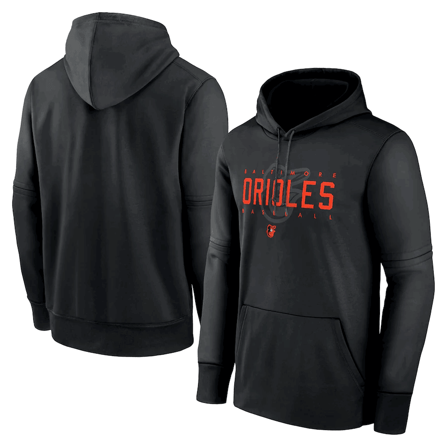 Baltimore Orioles Circle Logo Graphic with High-Contrast Text Layering