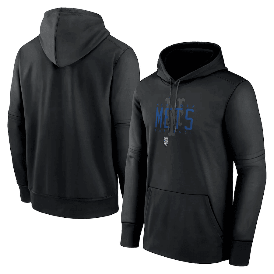 New York Mets Faded Graphic Featuring Layered Wordmark Details
