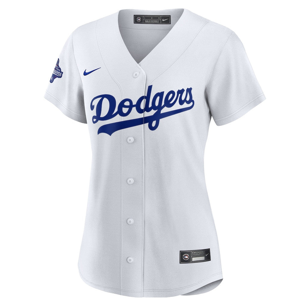Freddie Freeman 5 Los Angeles Dodgers Women's 2025 World Series Champions Home Jersey - White
