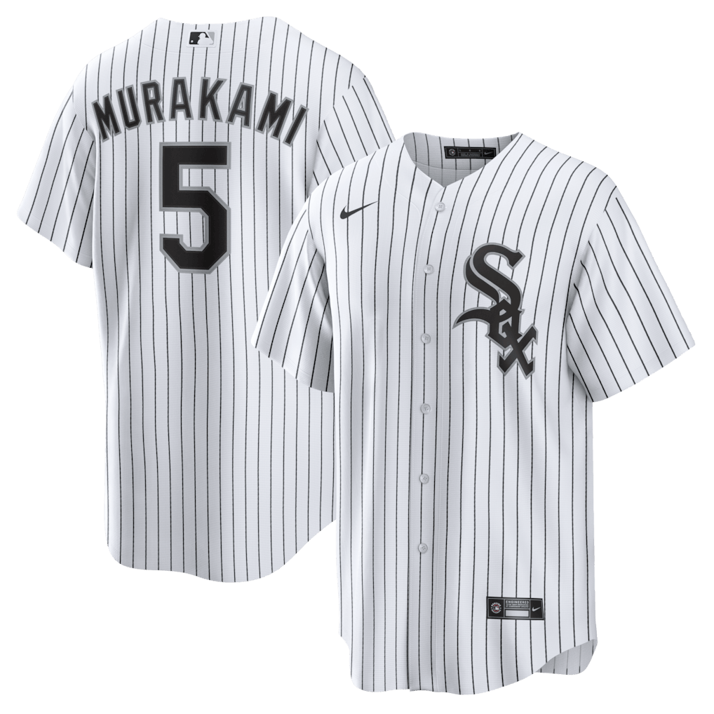Munetaka Murakami 5 Chicago White Sox Home Men Jersey - White