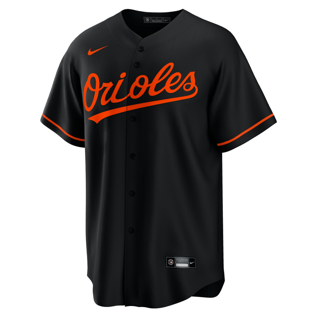 Pete Alonso 25 Baltimore Orioles Alternate Men Jersey - Black
