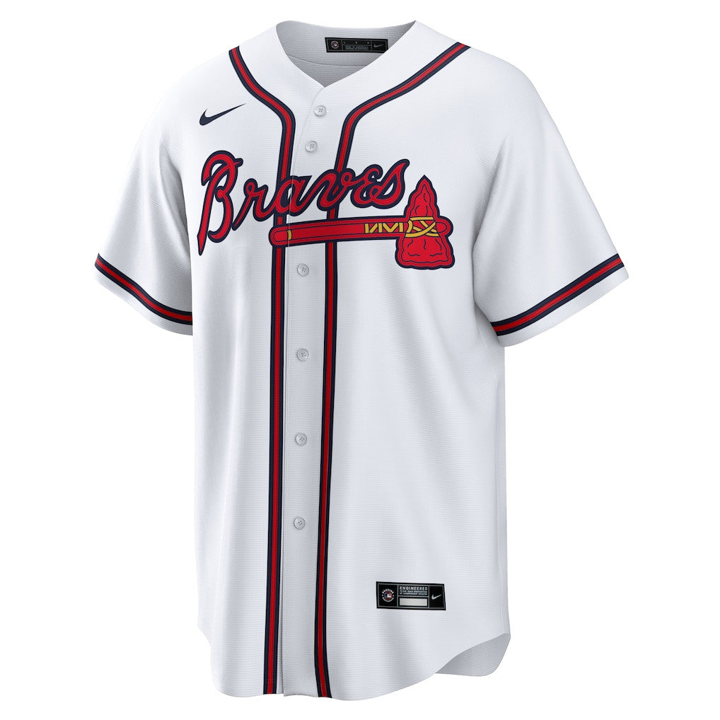Drake Baldwin 30 Atlanta Braves Home Men Jersey - White