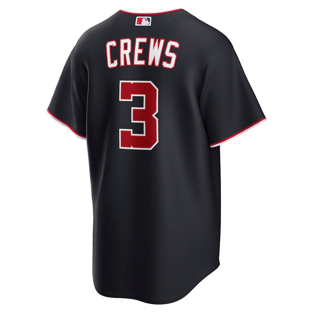 Dylan Crews 3 Washington Nationals 2026 Alternate Men Jersey - Navy