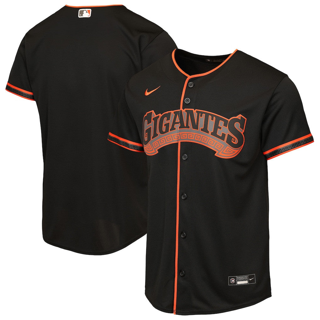 San Francisco Giants Alternate 2 YOUTH Jersey - Black