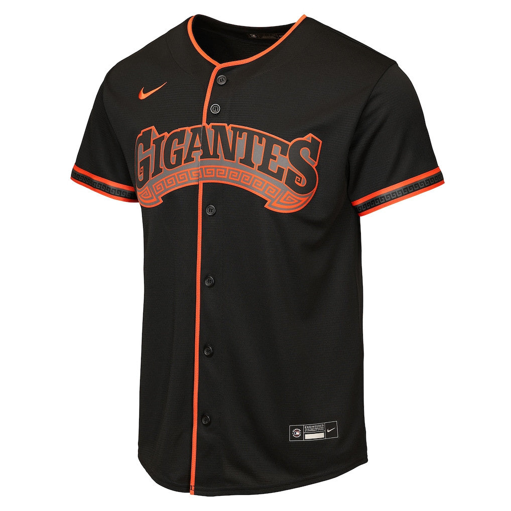 San Francisco Giants Alternate 2 YOUTH Jersey - Black
