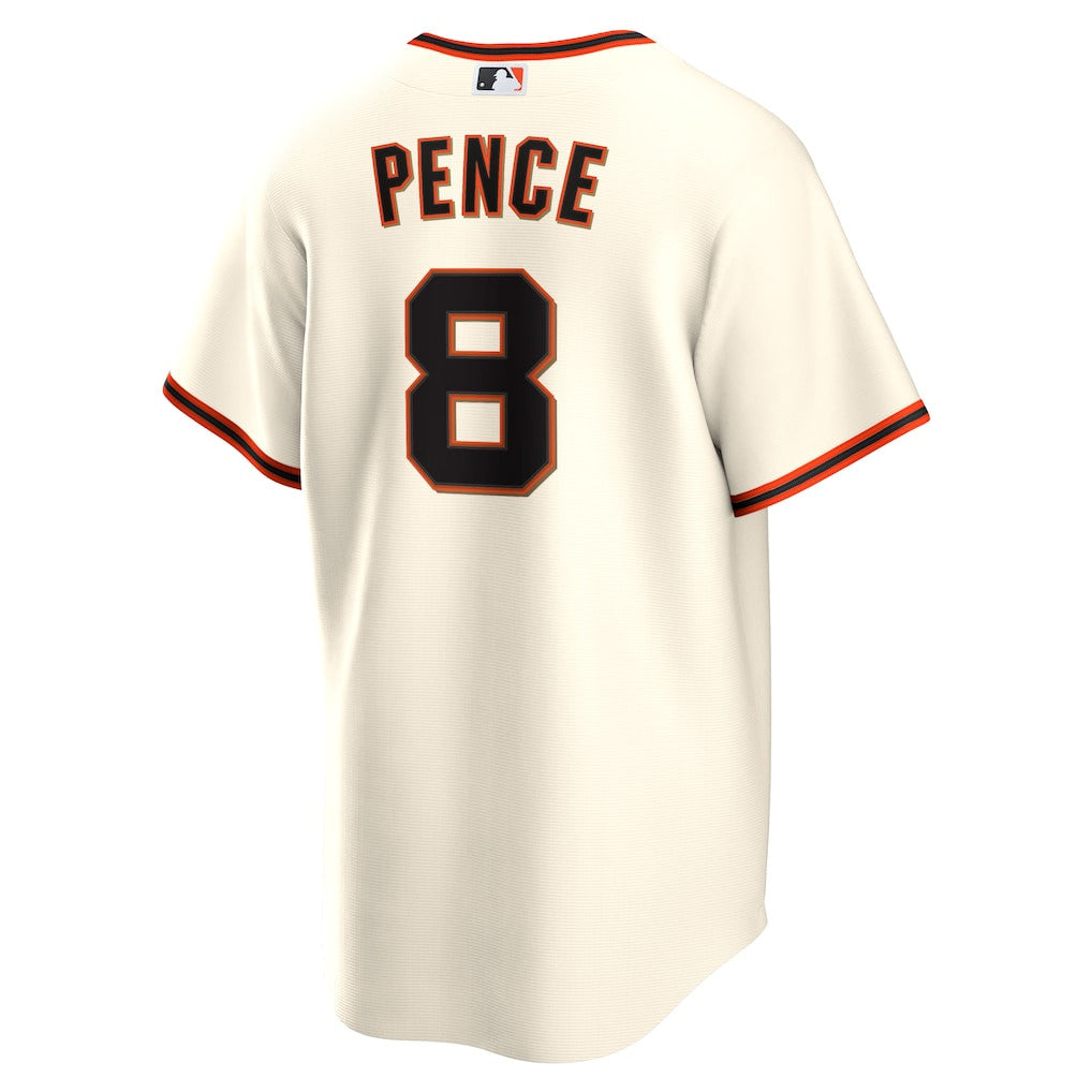 Hunter Pence 8 San Francisco Giants Home Retired Player Men Jersey - Cream
