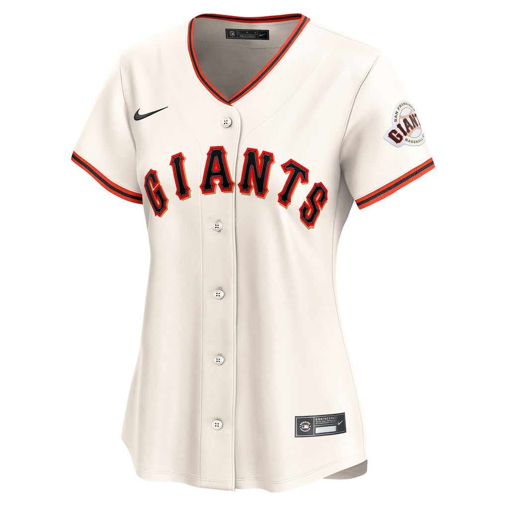 Rafael Devers 16 San Francisco Giants Women's Home Limited Player Jersey - Cream