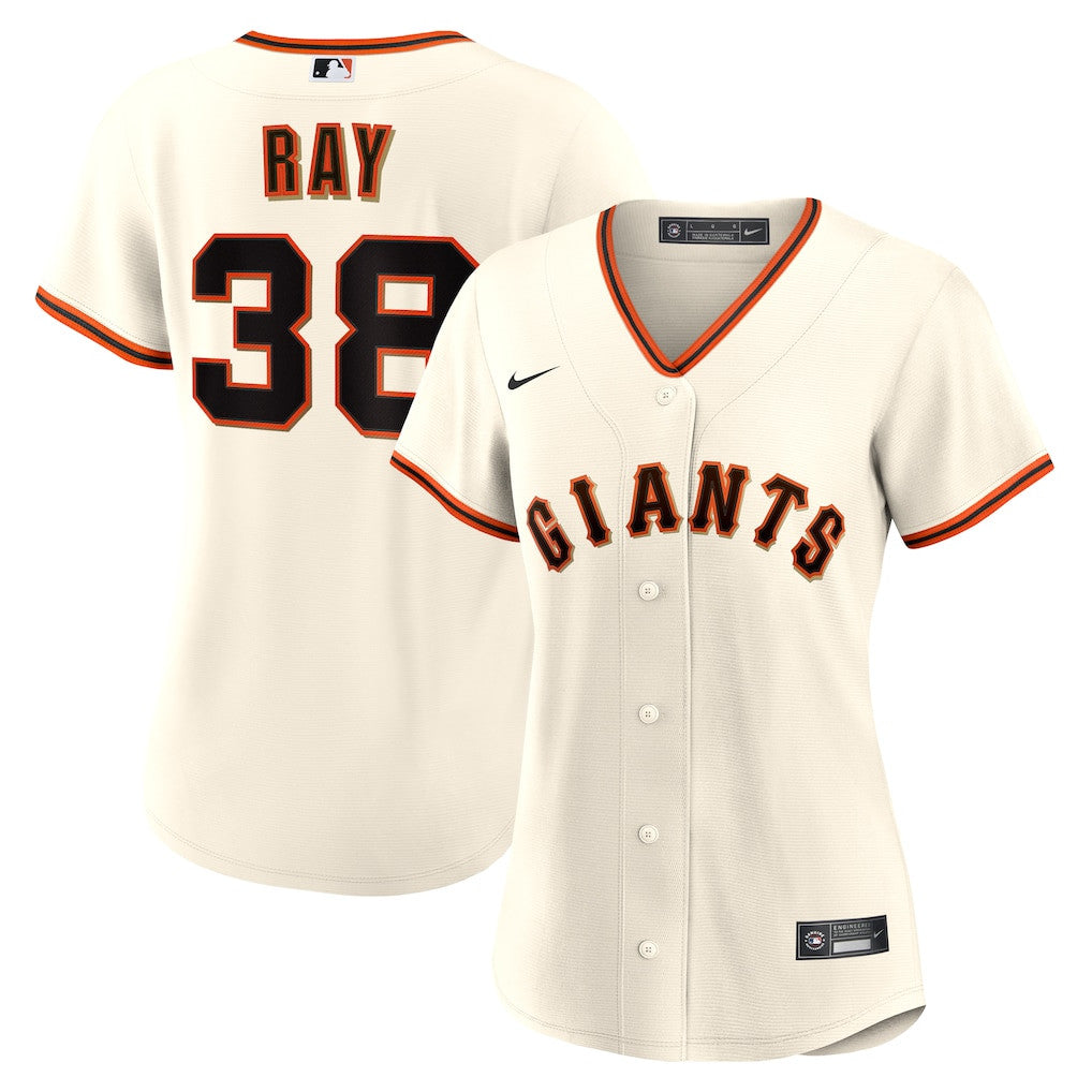 Robbie Ray 38 San Francisco Giants Women's Home Jersey - White
