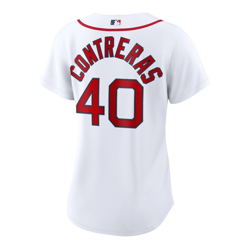 Willson Contreras 40 Boston Red Sox Women's Home Jersey - White