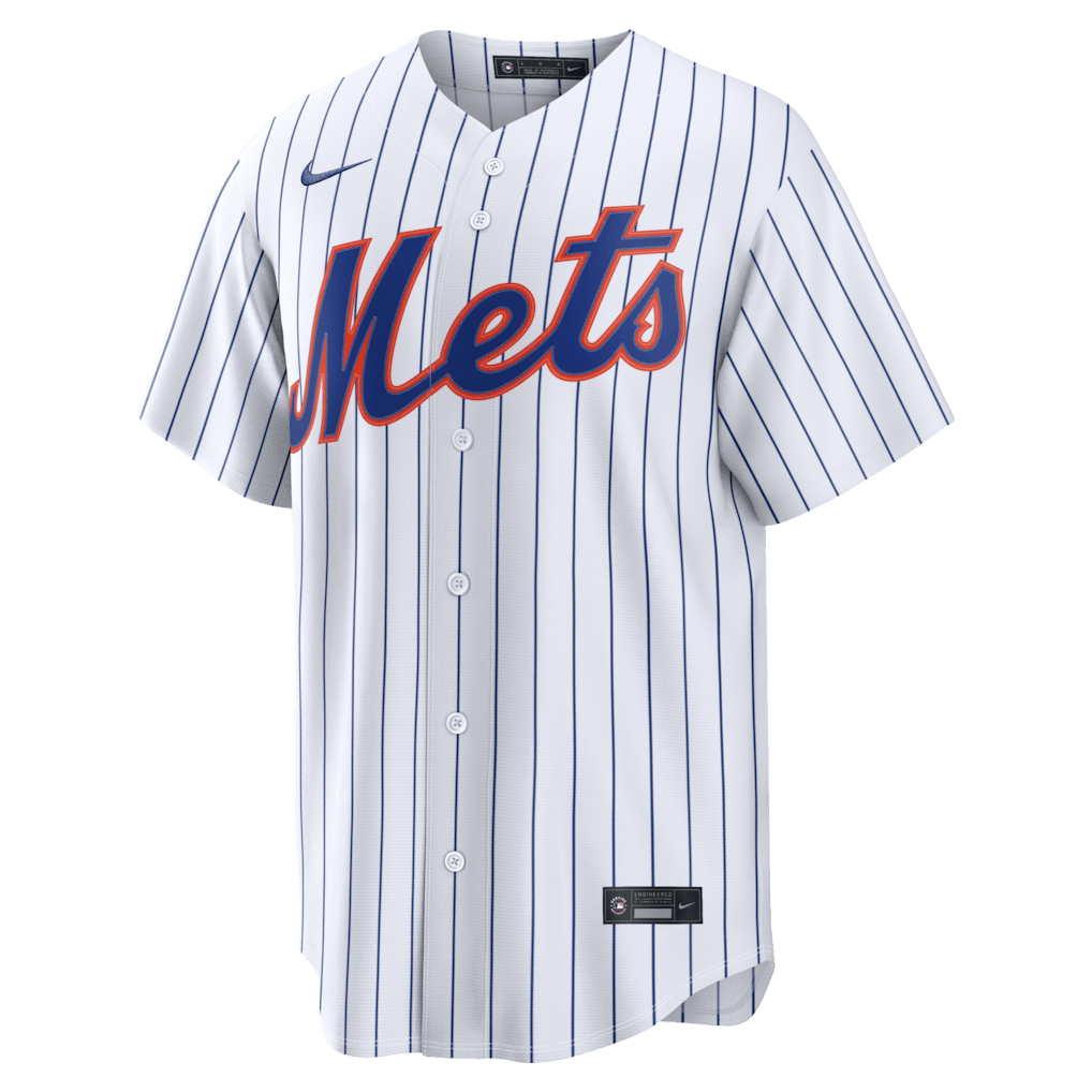 Luis Robert Jr. 88 New York Mets Home Men Jersey - White