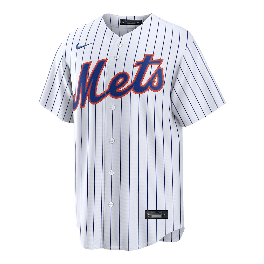 Clay Holmes 35 New York Mets Home Men Jersey - White