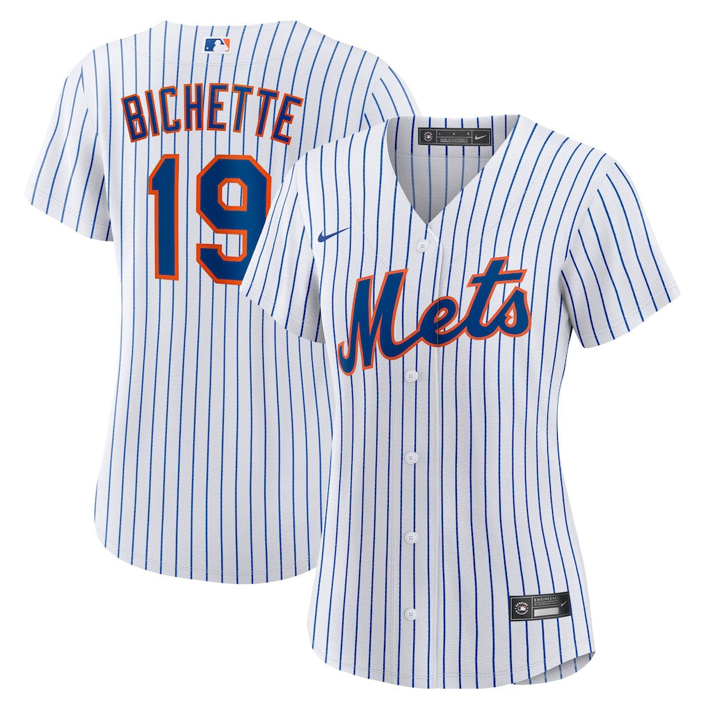 Bo Bichette 19 New York Mets Women's Home Jersey - White