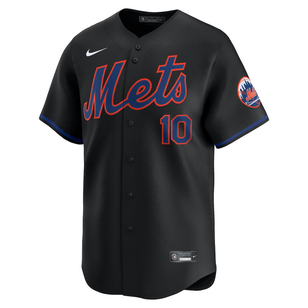 Marcus Semien 10 New York Mets Alternate Limited Men Jersey - Black