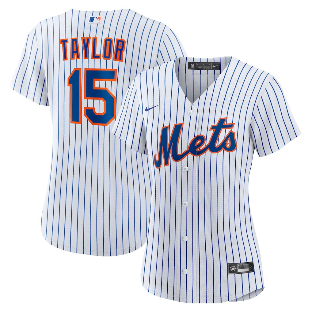 Tyrone Taylor 15 New York Mets Women's Home Jersey - White