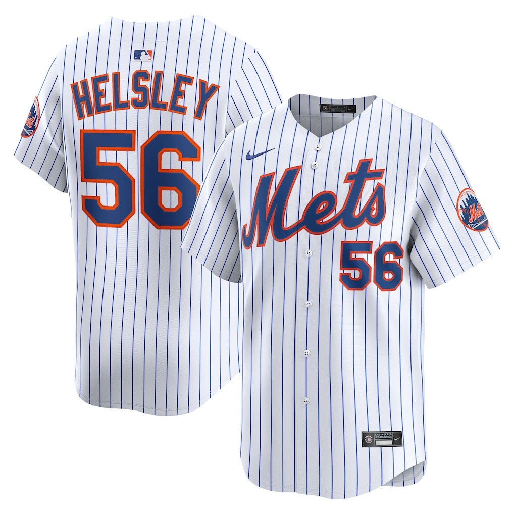 Ryan Helsley 56 New York Mets Home Limited Player Men Jersey - White