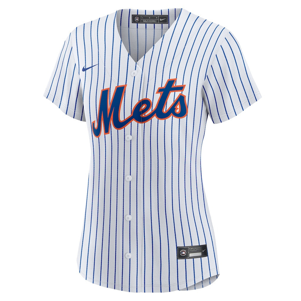 Sean Manaea 59 New York Mets Women's Home Jersey - White