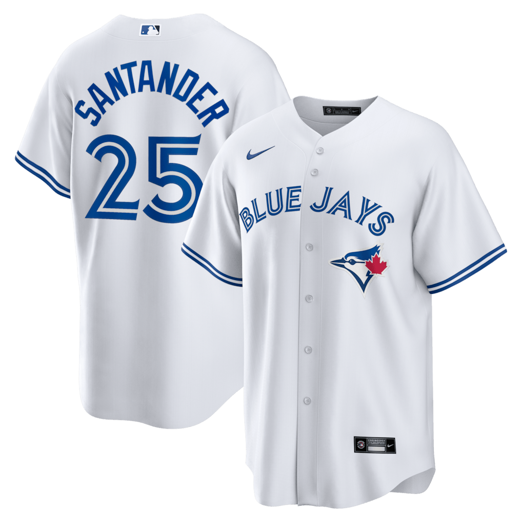 Anthony Santander 25 Toronto Blue Jays Home Men Jersey - White
