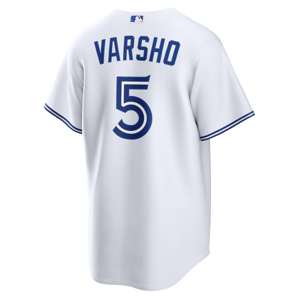 Daulton Varsho 5 Toronto Blue Jays Home Men Jersey - White