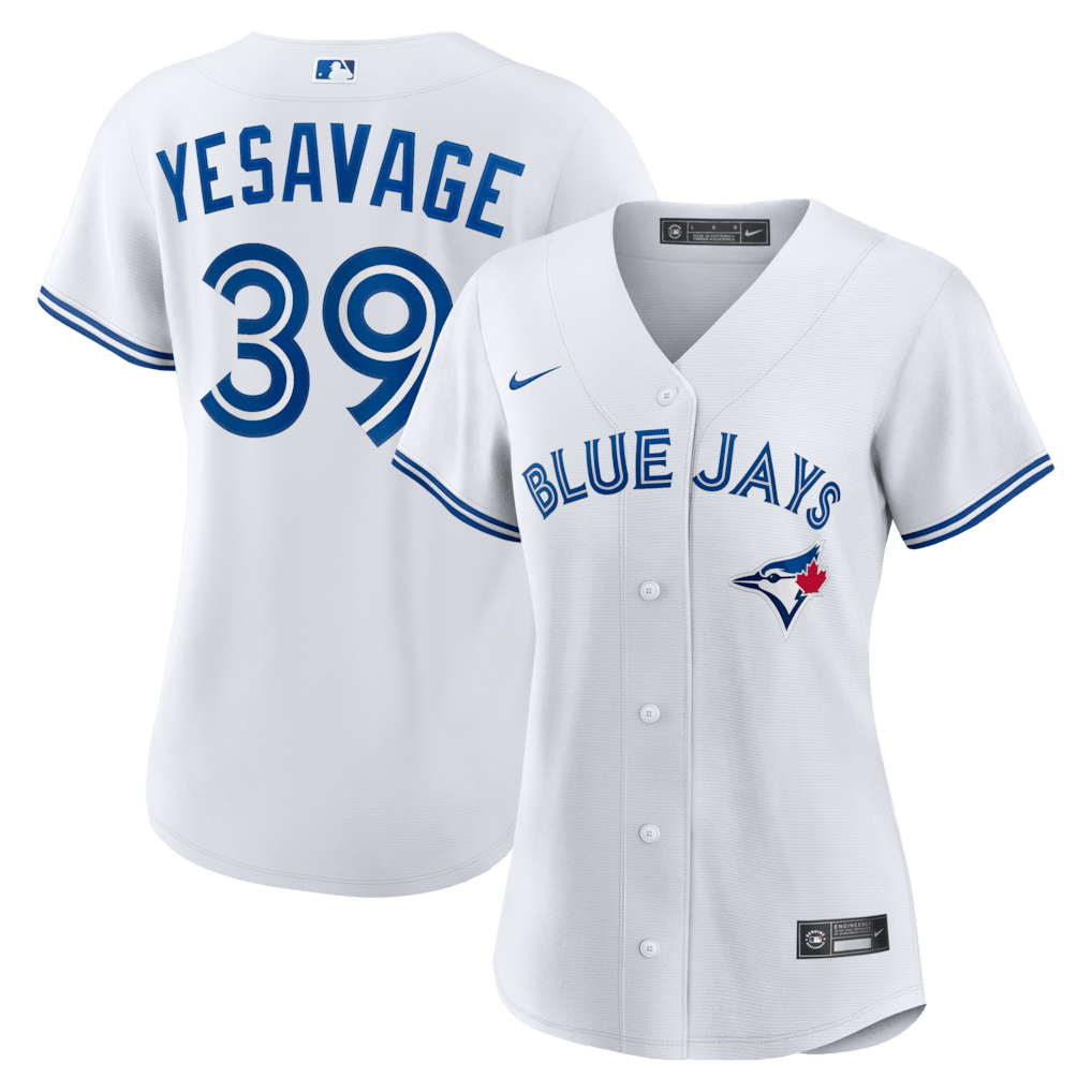 Trey Yesavage 39 Toronto Blue Jays Women's Home Jersey - White